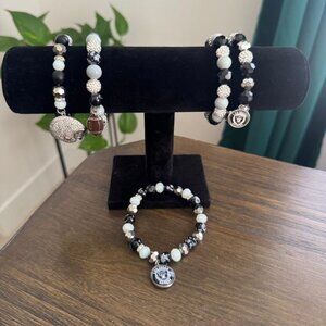 Raiders Charm Bracelets